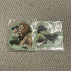 忍たま　東武動物公園　ガラポン　ダイカットステッカー　七松小平太　食満留三郎