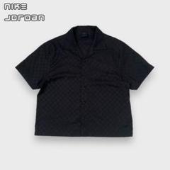 AIR JORDAN エッセンシャルシャツ モノグラム 開襟 ショート丈 AIR JORDAN エッセンシャルシャツ モノグラム 開襟 ショート丈