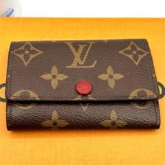 ｍ31　ミュルティクレ６　モノグラムフーシャ　キーケース　ルイヴィトン LOUIS VUITTON ルイヴィトン M62630 ミュルティクレ6 モノグラム