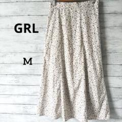 【グレイル】ロングスカート M 小花柄 ウエストゴム お洒落 春夏