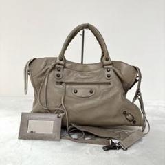 極美品 バレンシアガ ハンドバッグ 2way シティ 115748 ダークグレー 楽天市場】【バッグ】BALENCIAGA バレンシアガ ザ シティ