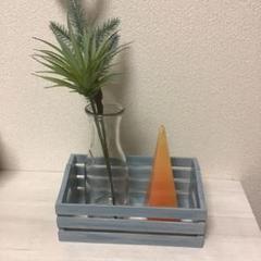 アンティーク調 ウッドボックス リメイク品