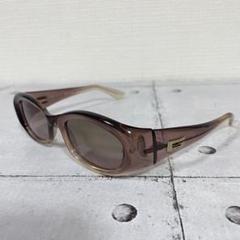 GUCCI グッチ オーバル サングラス 2432 Gロゴ ピンク