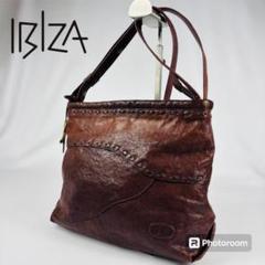 新品未使用 ibiza イビサ ショルダーバッグ ゾウ レザー ネイビー 新品未使用 ibiza イビサ ショルダーバッグ ゾウ レザー