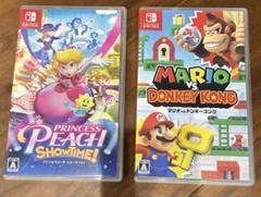 マリオvsドンキーコング ピーチショータイム　2本まとめ売り