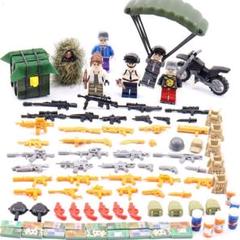 ★LEGO レゴ ブロック 互換 PUBG カスタム ミニフィグ 6体セット C