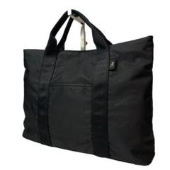 美品 agnes b 2984 ハンドバッグ ナイロン ブラック A4可 手提げ
