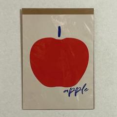 布 ポスター「りんご　リンゴ　林檎　apple　イラスト　フルーツ」