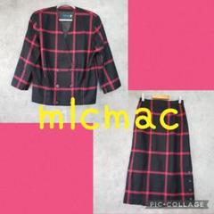 mlcmac ミックマック チェック 上下セット レディース
