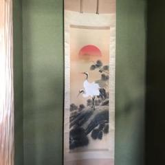 Ｈ２３７　掛軸　宝林寺　鶴田玉澗　『福寿海無量』　共箱　『真作』　肉筆　一行書 H237 掛軸 宝林寺 鶴田玉澗 『福寿海無量』 共箱 『真作