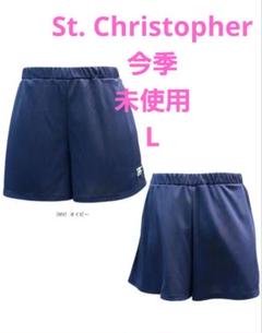 今季未使用【 St.Christopher】フレアソフトキュロット(L)テニス 今季未使用【 St.Christopher】フレアソフトキュロット(L)テニス