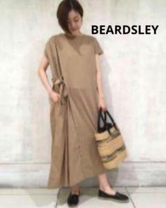 BEARDSLEY ビアズリー カットソーワンピース リボン紐