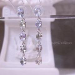 HM557】K18WG K14WG ピアス2.8gダイヤ各0.22