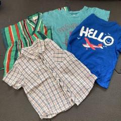 95サイズ　夏服　5点　甚平　シャツ　Tシャツ　yellow face GAP