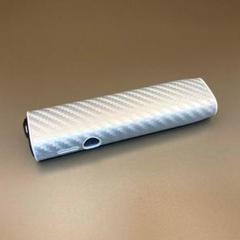 1アイコス イルマワン iqos iluma one ケース カバー カーボン銀
