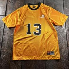 古着　NIKE ゲームシャツ　パックマン　ユニフォーム　イエロー　M