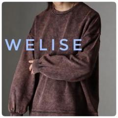 welise　ウェライズ　クルーネックスウェット　M