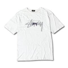 Stussy ロゴ Tシャツ ホワイト M