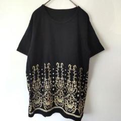 Tシャツ レディース 花柄 LL