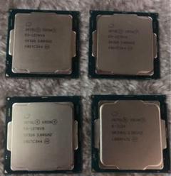 Intel Xeon CPUE3-1270V6 E-2124 4枚セットのサムネイル