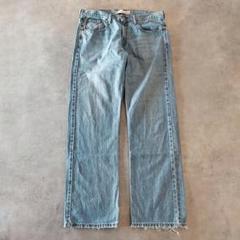 リーバイス569 Levis W30 ブルーデニム 青 ヒゲ 縦落ち 14566 リーバイス569 Levis W30 ブルーデニム 青 ヒゲ 縦落ち 14566