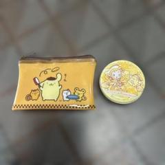 ポムポムプリン★ミニポーチ＆缶★セット売り