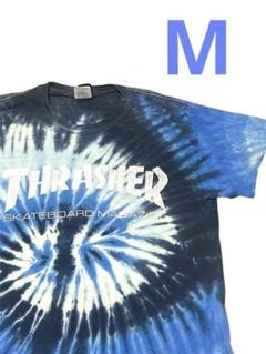 THRASHER タイダイ Tシャツ M メンズ スラッシャー スケボー 古着のサムネイル