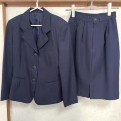 スーツ ジャケット スカート 2点セット　紺 ネイビー レディース フォーマル