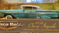 1958 シボレー インパラ ミントグリーン 1/18 アメリカングラフィティー 1958 シボレー インパラ ミントグリーン 1/18 アメリカン