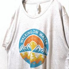 ベラキャンバス WOW SKI CAMP Tシャツ グレー灰色L古着
