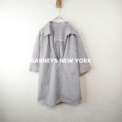 BARNEYS NEWYORK バーニーズニューヨーク チュニック ミニワンピ 中古】バーニーズニューヨーク BARNEYS NEW YORK ニット