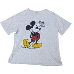 ヴィンテージ ミッキーマウス Tシャツ　キャラクターTシャツ　半袖Tシャツ