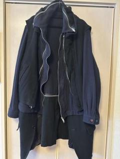 UNDERCOVER アンダーカバー 21AW 縮絨レイヤードブルゾンコート