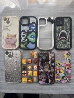 【中古品】iPhoneケース15 ⭐︎ スマホケース 8つセット