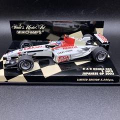 ミニチャンプス 超美品 B・A・Rホンダ SW2005 Jバトン9×7×26cm ミニチャンプス 1/43 BAR ホンダ 007 ショーカー 2005 F1 #3 J