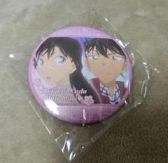 名探偵コナン　新一&蘭　缶バッジ
