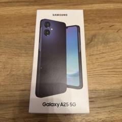 Samsung Galaxy A25 5G ブラック 標準セット