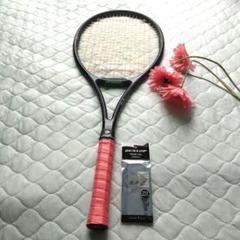 DUNLOP パワーマスターVA-2硬式テニスラケット新品グリップテープ交換