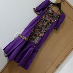 美品】フラドレス フラ衣装 ハワイアンドレス ハワイ ドレス