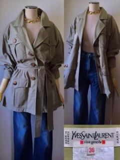 80s YVES SAINT LAURENT Safari Jacket 仏製 m56418227715_1.jpg?1728721926