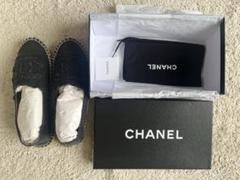 箱付き✨CHANEL キルティングスリッポン お洒落デザイン♪】CHANEL スニーカー キルト (CHANEL