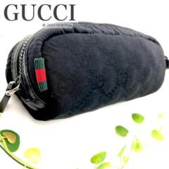 グッチ GUCCI ポーチ GG 柄 シェリーライン コスメポーチ 小物入れ