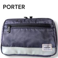 未使用級 JOE PORTER 吉田カバン スヌーピー ネイビー ポーチ 多