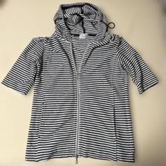 NICOLE CLUB FOR MEN ストライプパーカー