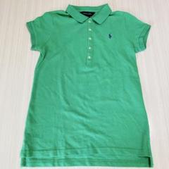 Ralph Lauren グリーン ポロシャツ Lサイズ