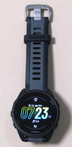 超美品 ガーミン Forerunner 165 music Black Gray