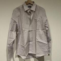 LOUIS VUITTON ストライプ長袖シャツ 42/16 1/2