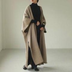 【毛玉汚れなし】TODAYFUL Doubleface Knit Gown 38のサムネイル