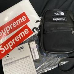 希少 Supreme x THE NORTH FACE レザーショルダーバッグ