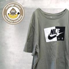 mz66825 ナイキ　オーバーサイズ　プリントTシャツ　カットソー　スウッシュ